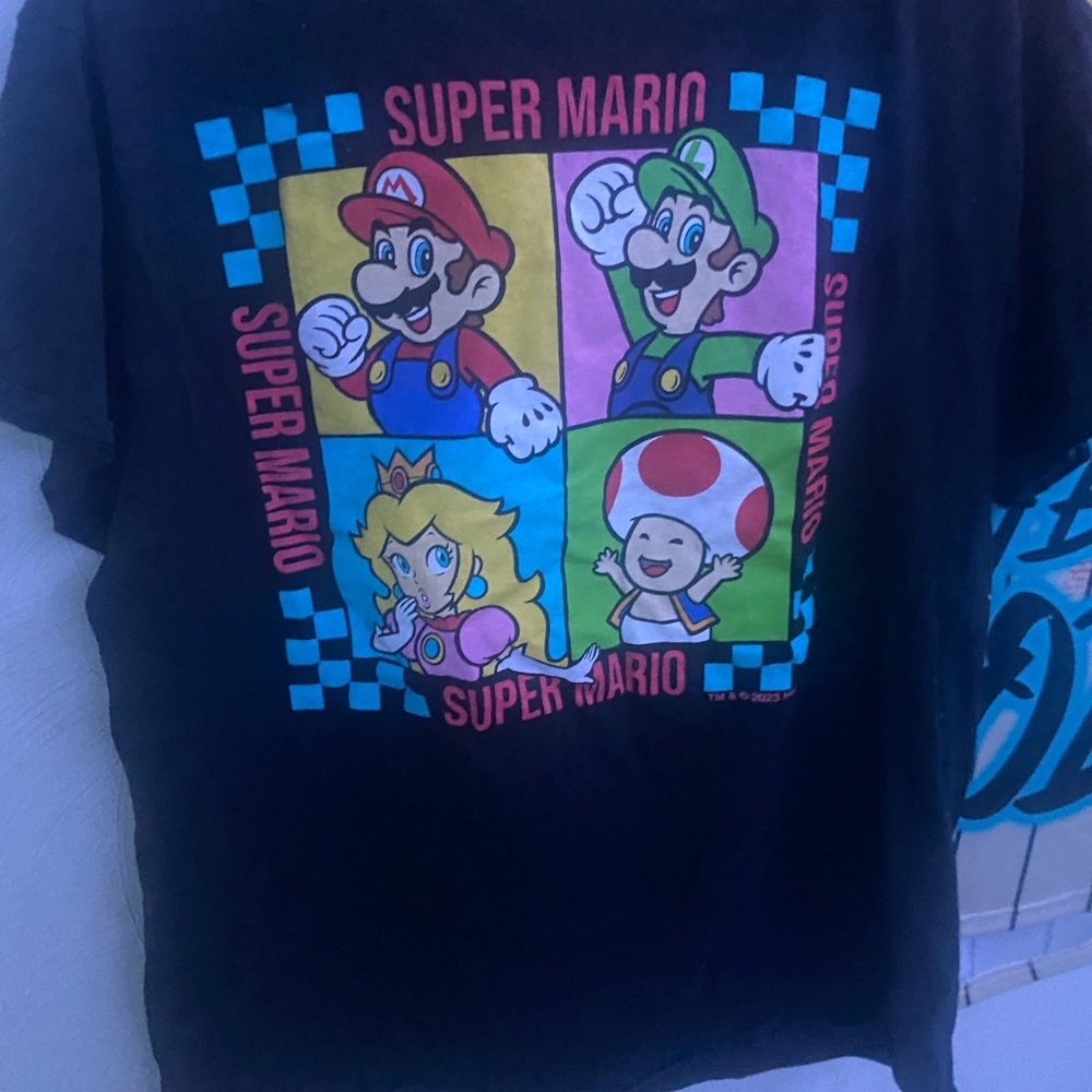 Super Mario Character T-Shirt